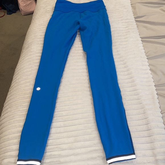 LULU LEMON Reversible Reflective Workout Aligned Leggings - Picture 3 of 4